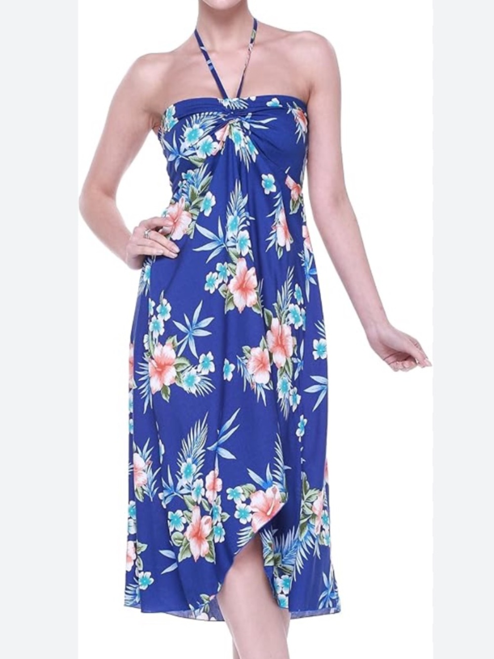 Tropical Group Hawaii Butterfly Dress, Size M